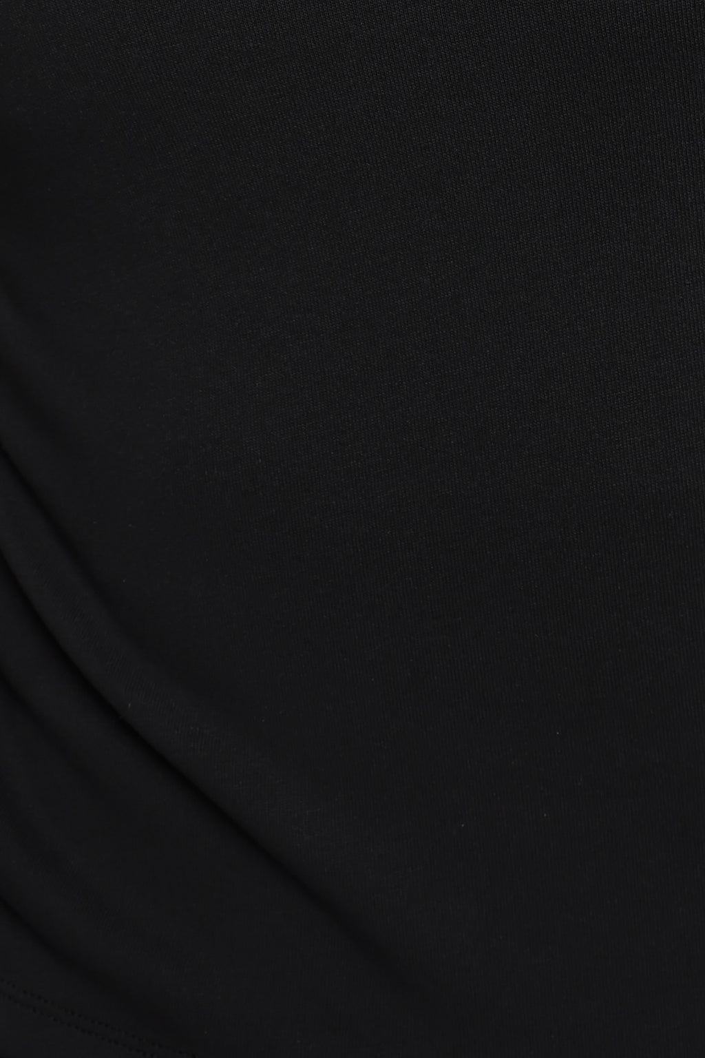 Close-up of black fabric texture premium lyocell blend