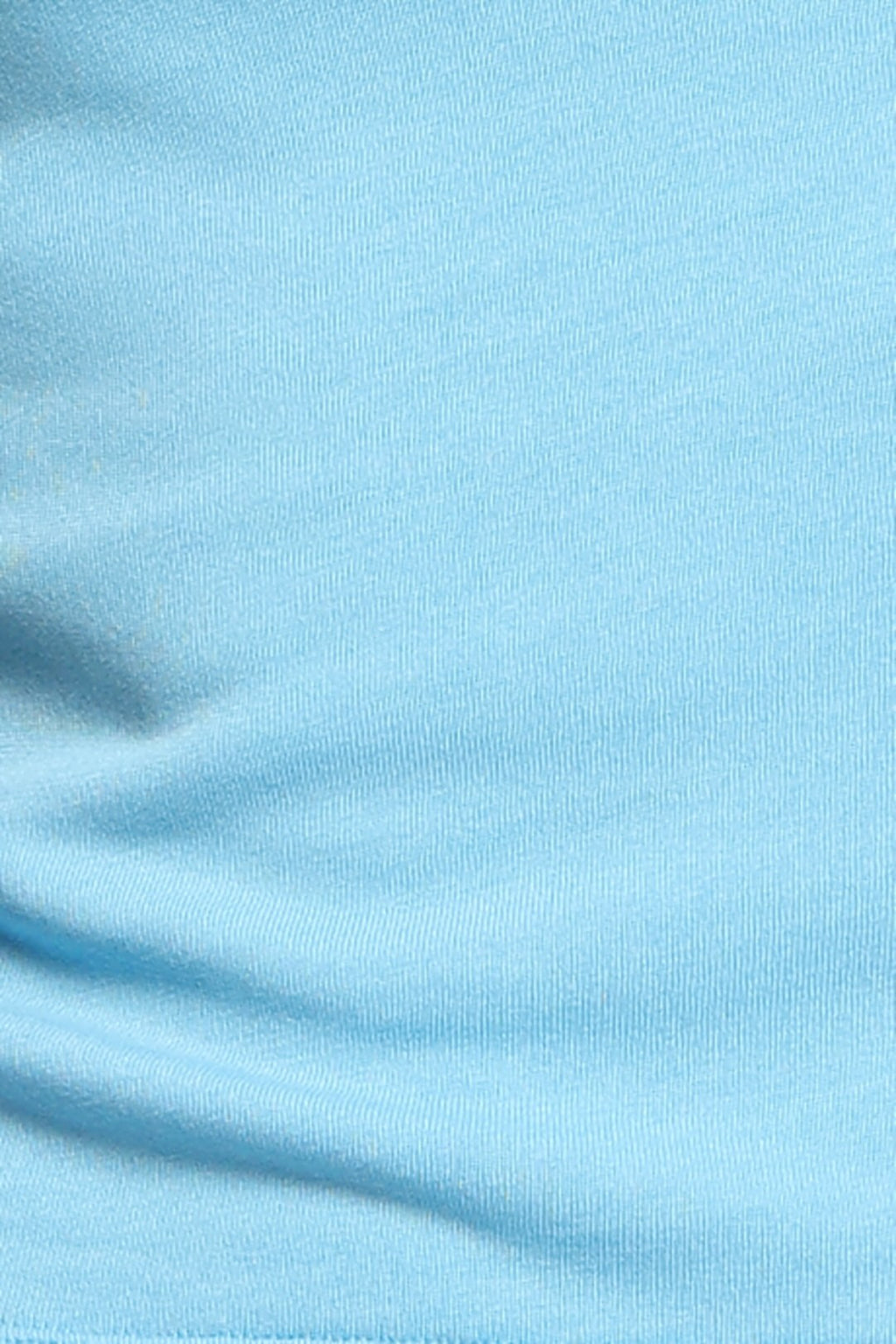 Close-up of light blue lyocell blend fabric texture