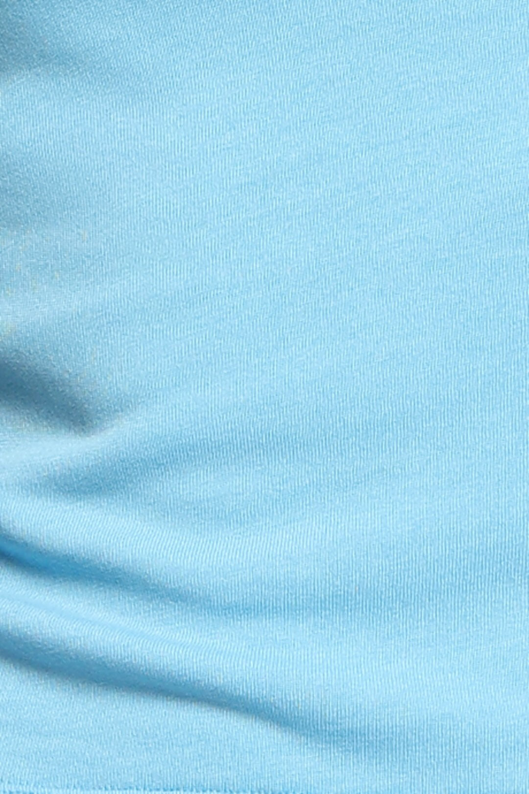 Close-up of light blue lyocell blend fabric texture