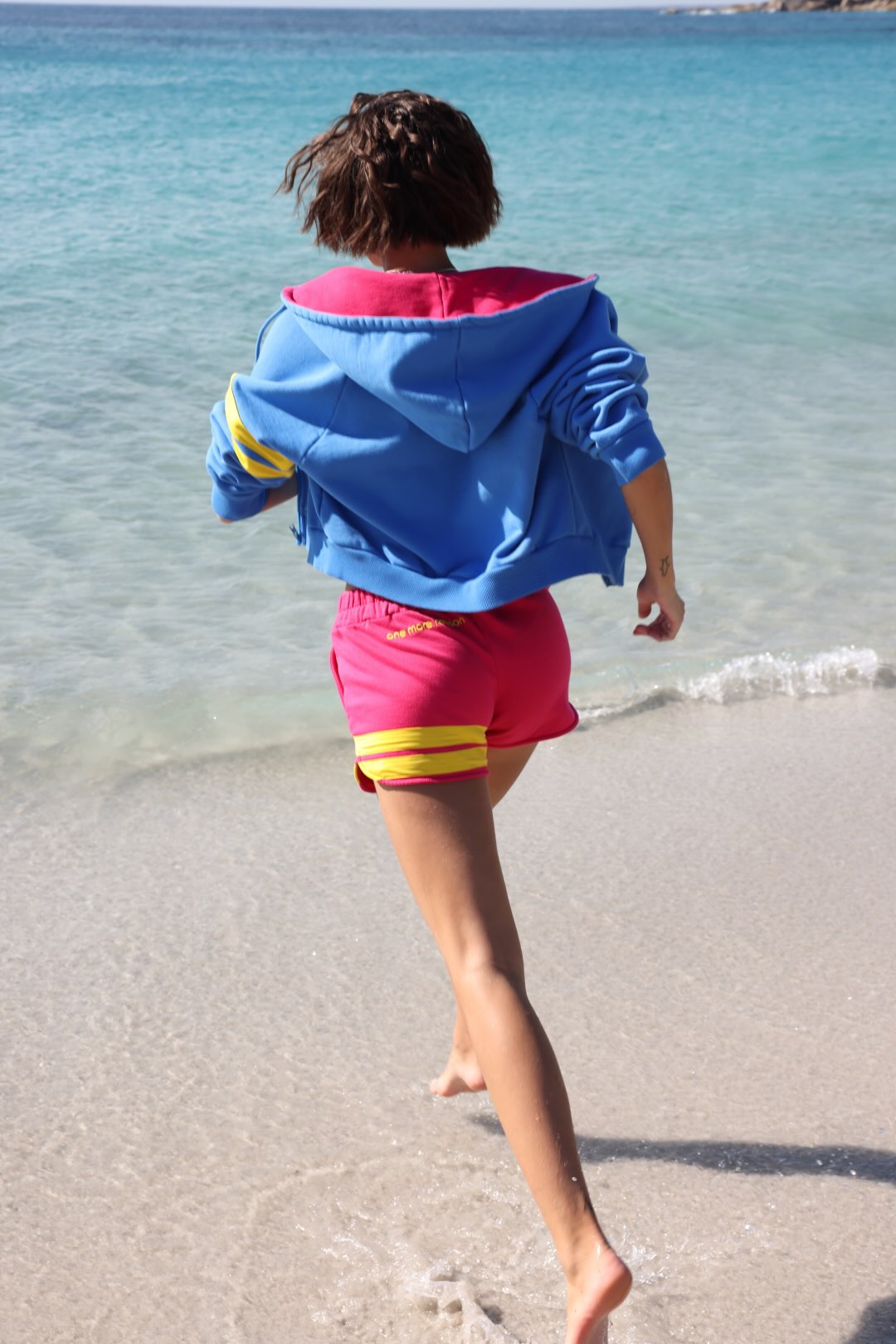 Easy Weekend Cotton Shorts - Raspberry Pink