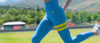 Video with women exercising in a stadium in premium sports wear in blue, pink and black with yellow stripes by One More Reason fashion forward sportswear.